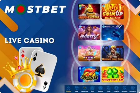 Casino bets Mostbet